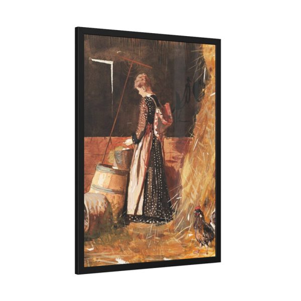 93830-81.jpg Fresh Eggs by Winslow Homer Framed Poster