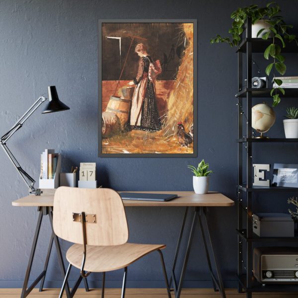 93830-82.jpg Fresh Eggs by Winslow Homer Framed Poster