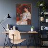 93830-86.jpg The Victorian Chair by Frederick Childe Hassam Framed Poster