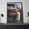 93831-107.jpg Truck Broken Headlight Framed Poster