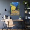 93831-126.jpg Café Terrace at Night by Vincent van Gogh Framed Poster