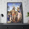 93831-135.jpg Baptism of Christ by Leonardo da Vinci Framed Poster