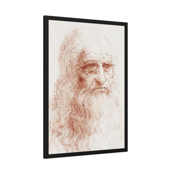 93831-149.jpg Self-portrait by Leonardo da Vinci Framed Poster