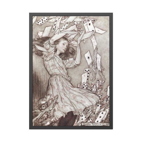 Alice's Adventures in Wonderland by Lewis Carroll Framed Poster