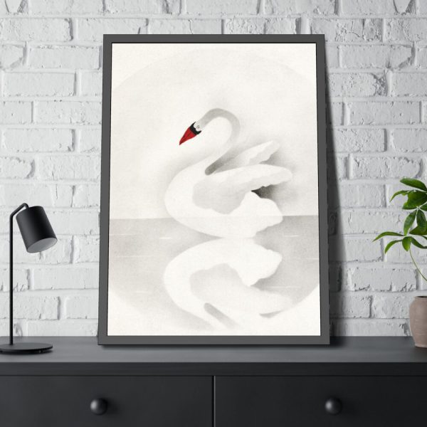93831-19.jpg Swan by Mary Altha Nims Framed Poster