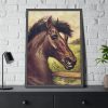 93831-207.jpg Vintage Horse Illustration Framed Poster