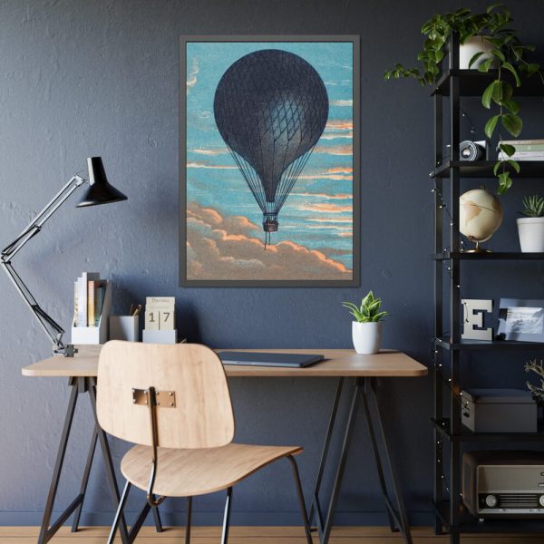 Le Ballon by Imprimeur E. Pichot Framed Poster