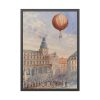 93831-212.jpg Balloon With Two Passengers by Camille Gravis Framed Poster