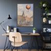 93831-214.jpg Balloon With Two Passengers by Camille Gravis Framed Poster