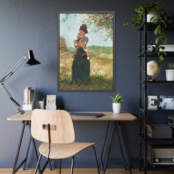93831-230.jpg The Yellow Jacket by Winslow Homer Framed Poster