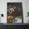 93831-239.jpg Still Life with Flowers and Fruit by Claude Monet Framed Poster