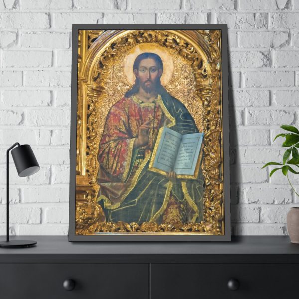 93831-31.jpg Jesus Christ Framed Poster
