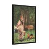 The Milk Maid by Winslow Homer Framed Poster