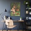 The Milk Maid by Winslow Homer Framed Poster