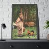 The Milk Maid by Winslow Homer Framed Poster