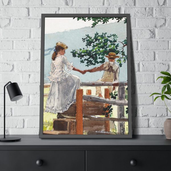 93831-63.jpg On the Stile Framed Poster