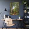 93831-74.jpg A Beech Wood in May near Iselingen Manor by P. C. Skovgaard Framed Poster