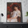 93831-83.jpg The Victorian Chair by Frederick Childe Hassam Framed Poster