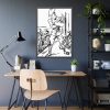 93831-86.jpg Bicycle Vintage Retro Man Framed Poster