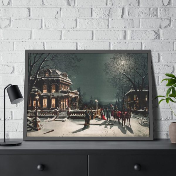 Christmas Eve Framed Poster