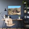 Oldtimer Wreck Rusty Truck Historic Desert California Framed Poster
