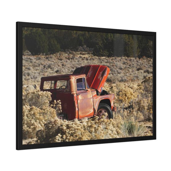 Old Ford Pickup Truck Framed Poster