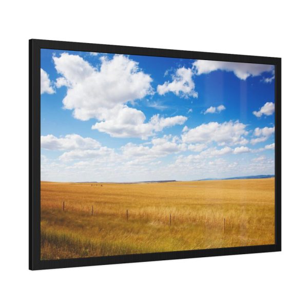 93854-225.jpg South Dakota Rural Scene Framed Poster