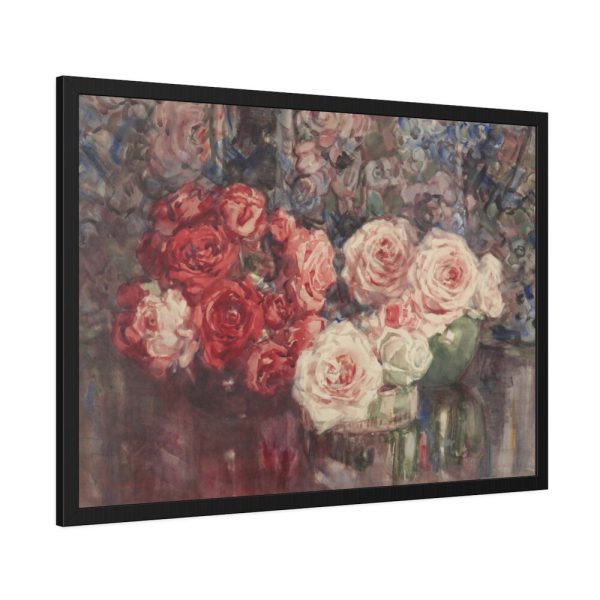 93854-245.jpg Margaret Stoddart Roses Framed Poster