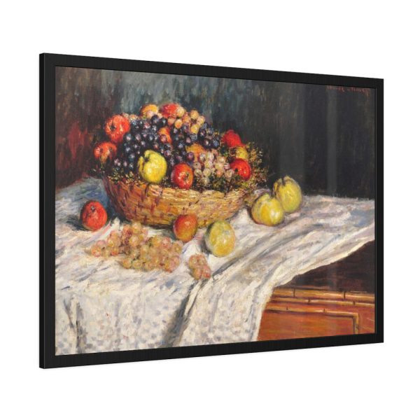 93854-281.jpg Apples and Grapes by Claude Monet Framed Poster