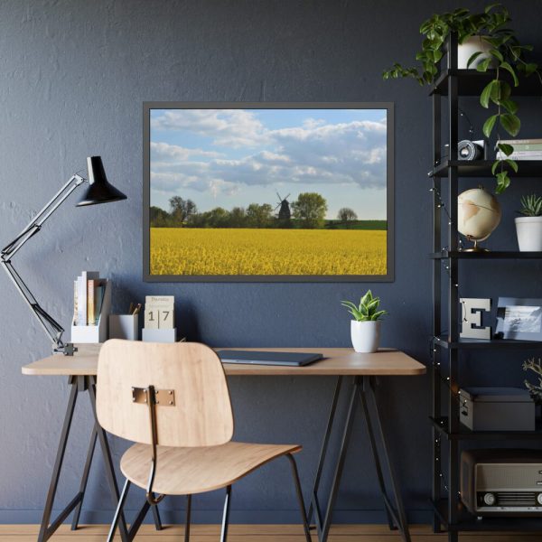 93854-326.jpg Oilseed Rape Field Rapeseeds Framed Posters