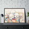 93854-347.jpg The Three Skulls by Paul Cézanne Framed Poster