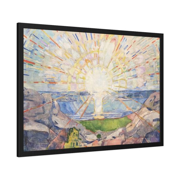 93854-349.jpg Solenintro by Edvard Munch Framed Poster