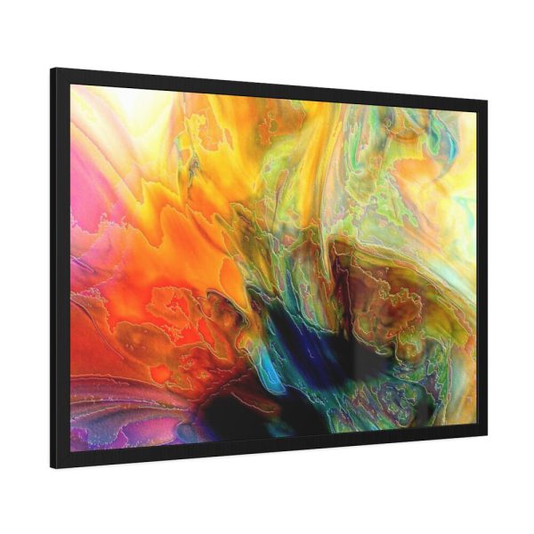 93854-357.jpg Colorfulness art Framed Poster