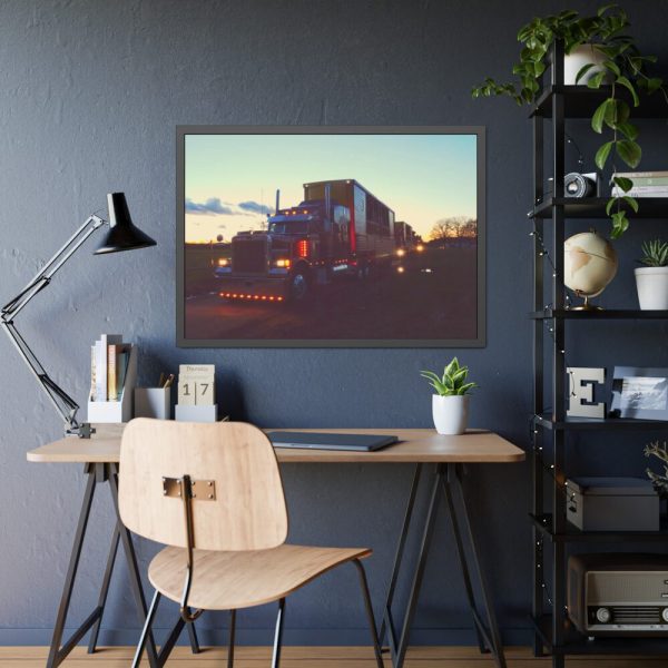 Circus Convoy Framed Poster