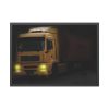 93854-376.jpg Yellow Truck Framed Poster
