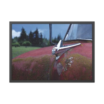 Old Rusty Chief Truck Framed Poster