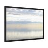 Sea and Sky Reflection Framed Poster