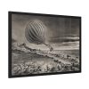 Descent of the Balloon Neptune Framed Poster