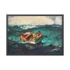 93854-404.jpg The Gulf Stream by Winslow Homer Framed Poster