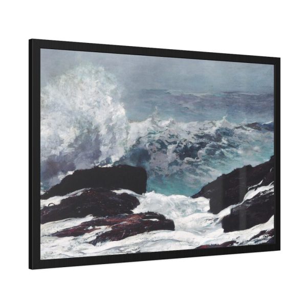 93854-409.jpg Northeaster by Winslow Homer Framed Poster