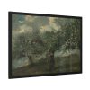 Girl Picking Apple Blossoms by Winslow Homer Framed Poster