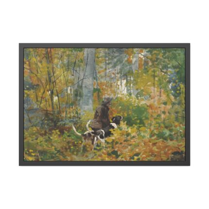 On the Trail by Winslow Homer Framed Poster