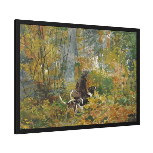 93854-433.jpg On the Trail by Winslow Homer Framed Poster
