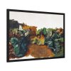 Large Butterburr Leaves and Grass by Gilles-François-Joseph Closson Framed Poster