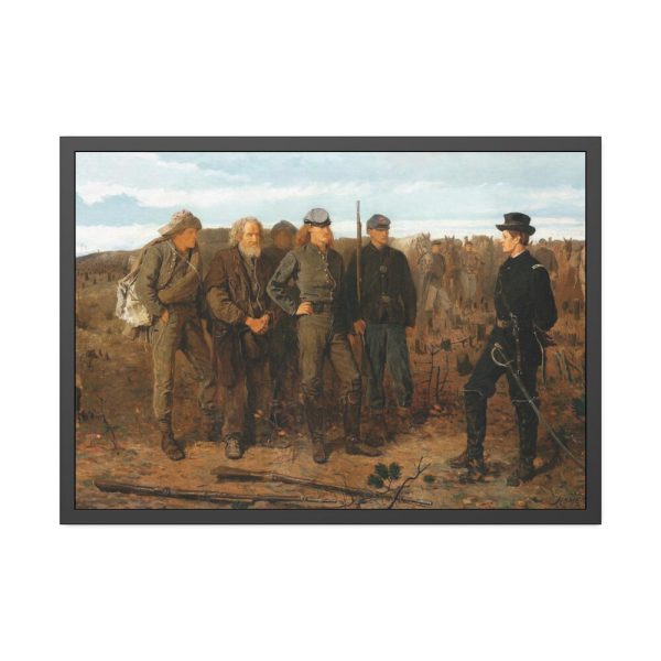 93854-68.jpg Prisoners from the Front by Winslow Homer Framed Poster