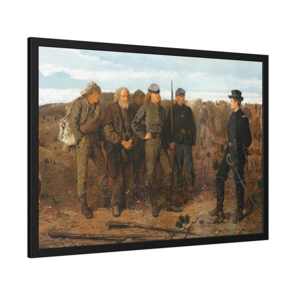 93854-69.jpg Prisoners from the Front by Winslow Homer Framed Poster