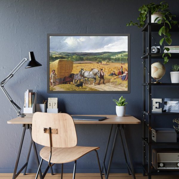 93854-82.jpg The Harvest Framed Poster