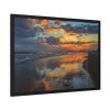 Caribbean Sea Sunset Framed Poster