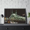 93855-131.jpg Budapest Liberty Bridge Franz Joseph Framed Poster