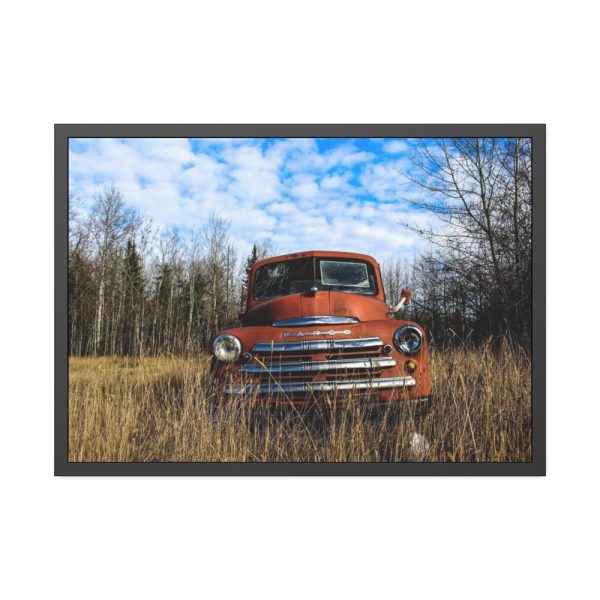 Truck Rustic Vintage Framed Poster